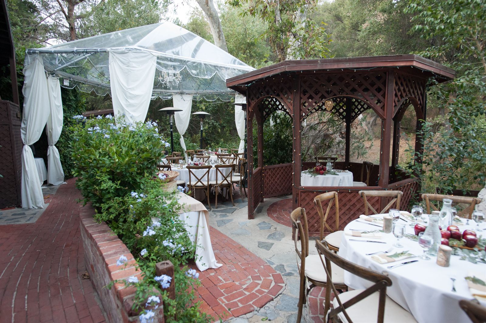 Creekside Patio at Inn of the Seventh Ray, photo 1 of 5