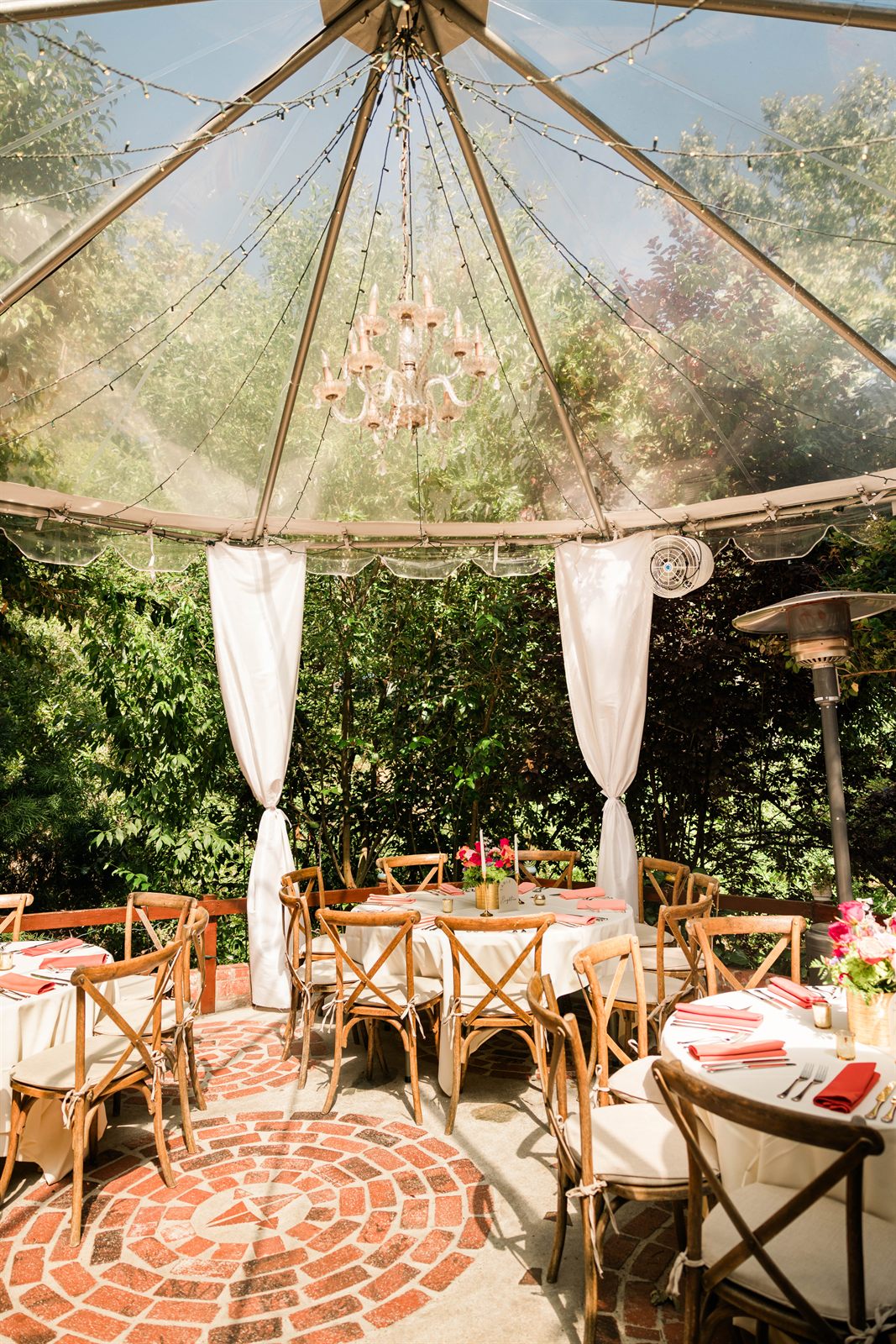 Creekside Patio at Inn of the Seventh Ray, photo 4 of 5