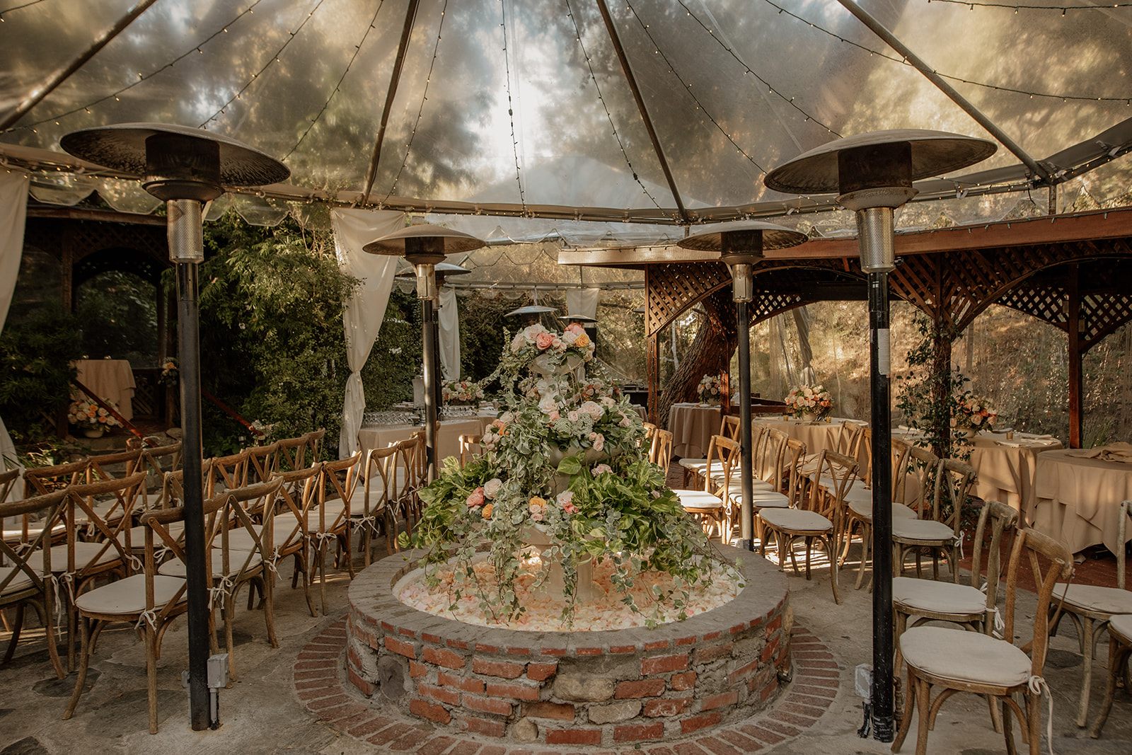 Fountain Patio at Inn of the Seventh Ray, photo 1 of 5