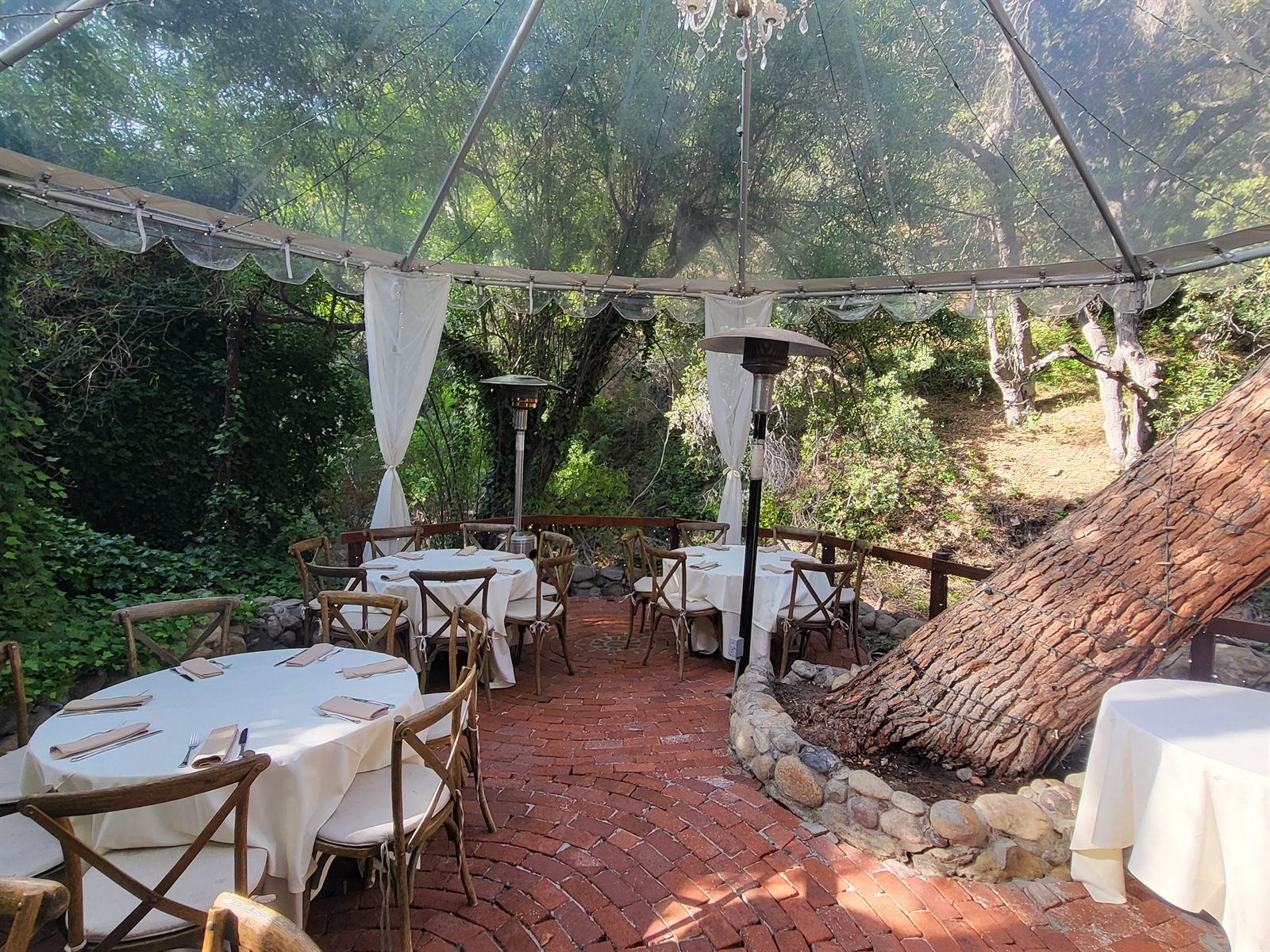 Waterfall Patio at Inn of the Seventh Ray, photo 4 of 4